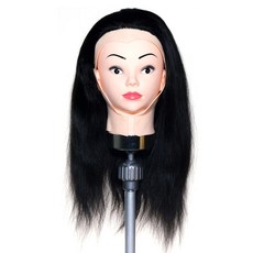 삼미 덧가발 혼합 연습모/16/인모30+인조모70, 1, 낱개