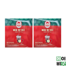 사과당 애플 밀크티, 20개입, 2개, 18g
