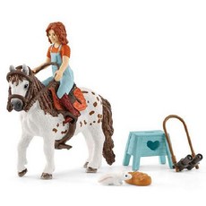 Schleich 슐라이히 42518 [Horse Club 미아와 조랑말 스포티], 단일