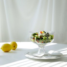 플라스틱 팥빙수 아이스크림 카페 디저트볼, PC 파르페잔, 15cm 5P, 5개
