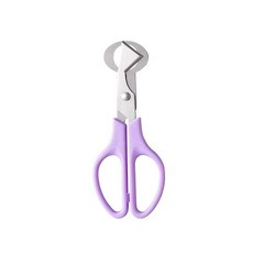 믹서 가위 주방 가제트 모형 오프너 메추라기 계란 커터 새 비둘, 5.purple