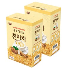 지노 콘프레이크 천마차 20g 50Tx2개 율무차 곡물차, 2개, 2개, 50개입