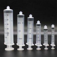 나사모양 루어락 과학실험용 주사기 50ml 수업용 재료 학습교구