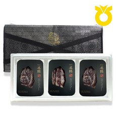 [더조은푸드] 영암축협 한우 1등급 정육 선물세트 3호 900g (등심 2입+채끝), 1세트