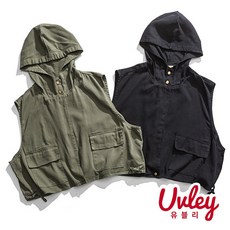 남자여름후드조끼