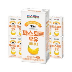 파스퇴르 전용목장 1급A 원유 바나나우유, 190ml, 24개, 1개