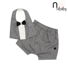 누베이비 누크루 턱받이+팬츠 SET