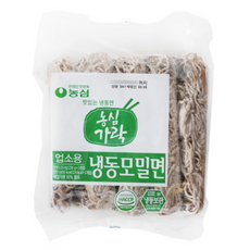 다인 농심 메밀면 40인분 10kg(250gx5개x8봉) 모밀면 메밀소바 냉동면 메밀국수, 21박스, 1.15kg