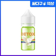 디톡스 하이민트 알로에베라 알파인 핑크 알베리 전자담배 액상 멘솔 전담 액상 입호흡 30ml 발라리안 CSV, [디톡스] 알파인 입호흡, 1개