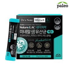 팔레오 닥터스노트 생유산균 맥스 (3g x 30포) x 1개, 3g