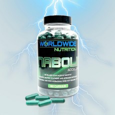 월드와이드 아나볼릭 Anabolic 180정 Accelerator muscle Growth Strength Recovery Power Workout Performance, 1개