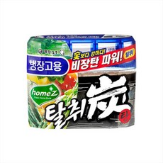 애경 홈즈탈취탄 냉장고용 탈취제, 240g, 4개