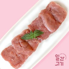 [일간고기][냉장]무항생제 한돈 안심 돈가스용 500g, 1개