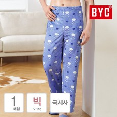 수면바지/잠옷바지_BWT9618 BYC 밍크 극세사 남 겨울 수면 잠옷 바지