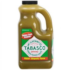 타바스코 TABASCO 그린페퍼 핫소스, 1개, 1.89L