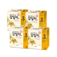 쌍계명차 김동곤 명인이 만든 감잎차, 1g, 4개, 40개입