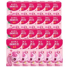 웅진 고칼슘 단백질 어린이음료 캐치티니핑 솔브앤고 아이튼튼 하츄핑 딸기 150mL 24개 나들이 소풍 디저트, 29세트