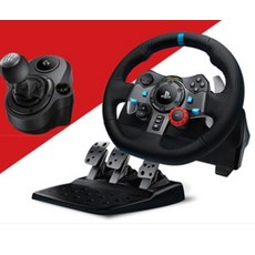 Logitech Logitech G29 레이싱 게임 PS4 스티어링 휠 기어 수동, 1개, G29_블랙