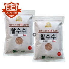 현대농산국산찰수수2kg
