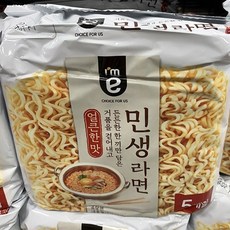 아임이 민생라면 얼큰한맛 115g x 5입