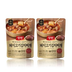 동원 양반 수라돼지고기김치찌개 460g x 6개입 즉석국 찌개 간편탕, 6개