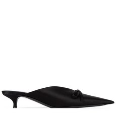 [Balenciaga]발렌시아가 19SS 블랙 실크 뮬 펌프스 548172 W0WM0 1000