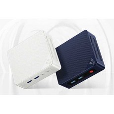 미니 컴퓨터 EQ12 Mini 인텔 12 Alder Lake-N95 오피스 사무용, 펄화이트8G/500G, 1개