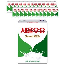 서울우유 멸균 흰우유, 200ml, 572팩