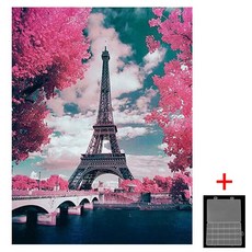 에펠탑보석십자수