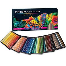 정품 Prismacolor Premier 색연필 | 드로잉 스케치 성인 색칠을 위한 미술 용품 소프트 코어 색연필 150팩