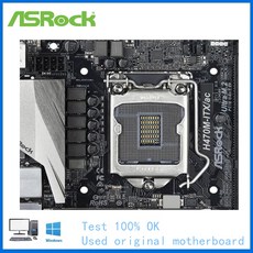 7600 13600kf amd5600 7930x3d 13700k ASRock H470MITX AC 마더보드 소켓 H470 LGA1200 DDR4 데스크탑 메인보드 지원 10400