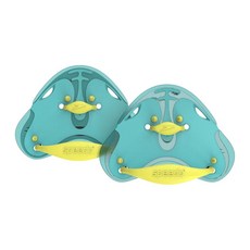 Speedo 유니 성인용 수영 트레이닝 핑거 패들, 1개