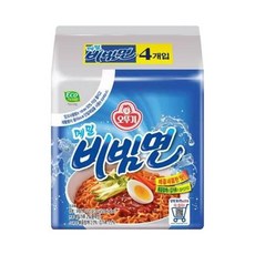 오뚜기 메밀비빔면 멀티팩, 12개