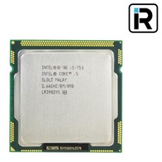 인텔 코어 I5 750 CPU 린필드 1세대 1156소켓, i5 750 린필드 - 인텔코어i5