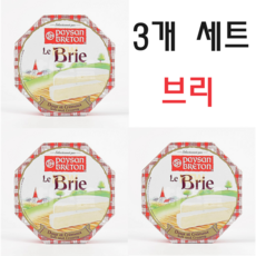 [치즈몰] 페이장브르통 브리치즈(페이장브레통), 3개, 125g