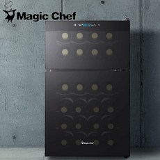 매직셰프 가정용 와인냉장고 터치식 24병 와인셀러 소형 음료수 저장고 미니 음료 냉장고