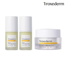 [Troxederm] 트록세덤 안티에이징 세럼 2병+ 크림 1개