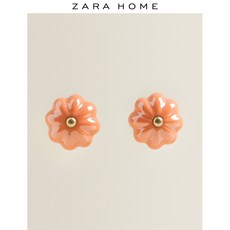 문고리 ZaraHome손잡이 47097555701, T01-옅은분홍색 5.0x7.5cm
