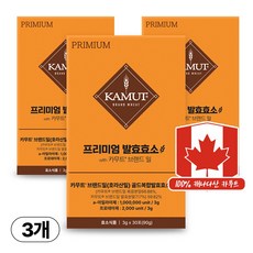 카무트 프리미엄 카무트 효소 캐나다 정품 30p, 3개, 90g