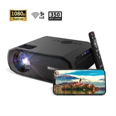 핸드폰빔프로젝터 WEWATCH V50 프로 5G 와이파이 네이티브 1080P FHD 350 ANSI 루멘 휴대용 LED 블루투스 스크린 미러링 홈 시네마, 1) V50 PRO - EU 플러그