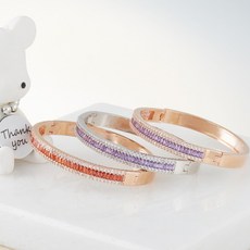 화이트골드뱅글