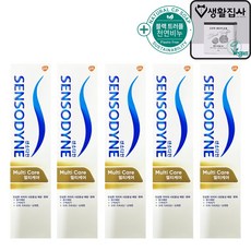 (로켓그로스)[코스트코무료배송] SENSODYNE 센소다인 멀티케어 치약 + LIFE BUTLER 생활집사 프리미엄 블랙트러플 천연비누 여행용 30g 증정, 5개