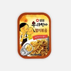 샘표 소문난 샘표 우리엄마멸치볶음 50g 감칠맛 자취템 아침식사대용 간편식, 2개