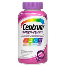 Centrum (센트룸 캐나다) 여성 종합 멀티비타민 미네랄 8개월분, 옵션1. 센트룸 멀티비타민 포 우먼