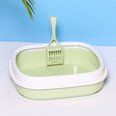 세트 고양이 모래삽 그린 배변판 고양이배변패드, 상세페이지 참조