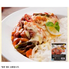 즉석식품 덮밥 300g 치즈불닭 소스 간식 더빱 업소용 X40개 분식재료 간편식 식자재 !Lzus