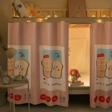 침대 모기장 이층침대 기숙사 암막 텐트 바닥 벙크 통기성 캐노피 성인 침실, 19) 07 - 1.15x2M (1PC), 1개