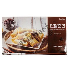 냉동 랜시 단팥춘권 간식 가니쉬 sweet red bean chunkwon 900g, 1개