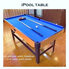 가정용당구대 당구장당구대 17 당구대 키즈 스탠다드 아메리카노 블랙 8가용 성인테이, 01 아이풀 프로 2 (블루)