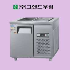 그랜드우성 900 반찬냉장고 내부스텐 아날로그 업소용 CWS-090RB, 올스텐, 디지털, 좌기계